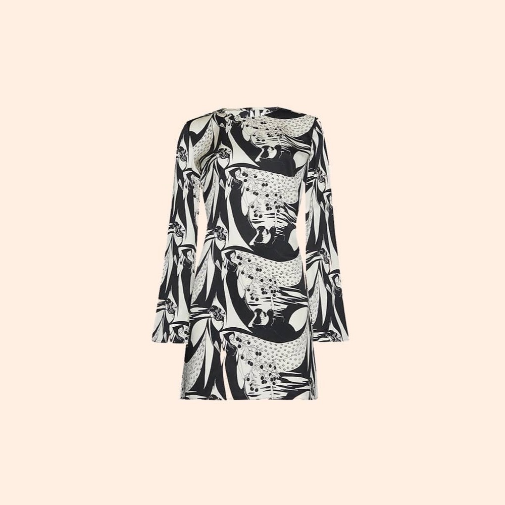 Reformation Kenmare Dress in Persephone Print